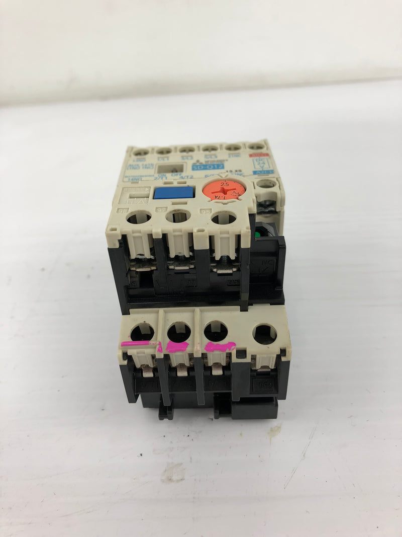 Mitsubishi SD-Q12 Contactor with TH-T18 Thermal Overload Relay