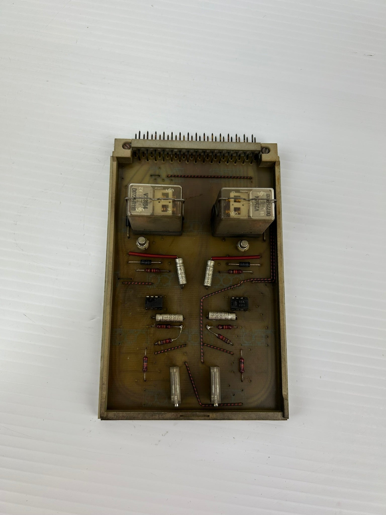 Barmag Electronic E126/00 Circuit Board with 2 Relays E126-00