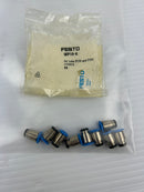 Festo QSP10-6 Fitting - For Tube Pun and Pan 172973 - Lot of 9