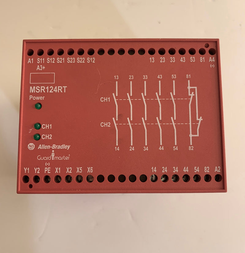 Allen-Bradley MSR124RT Guardmaster Safety Relay