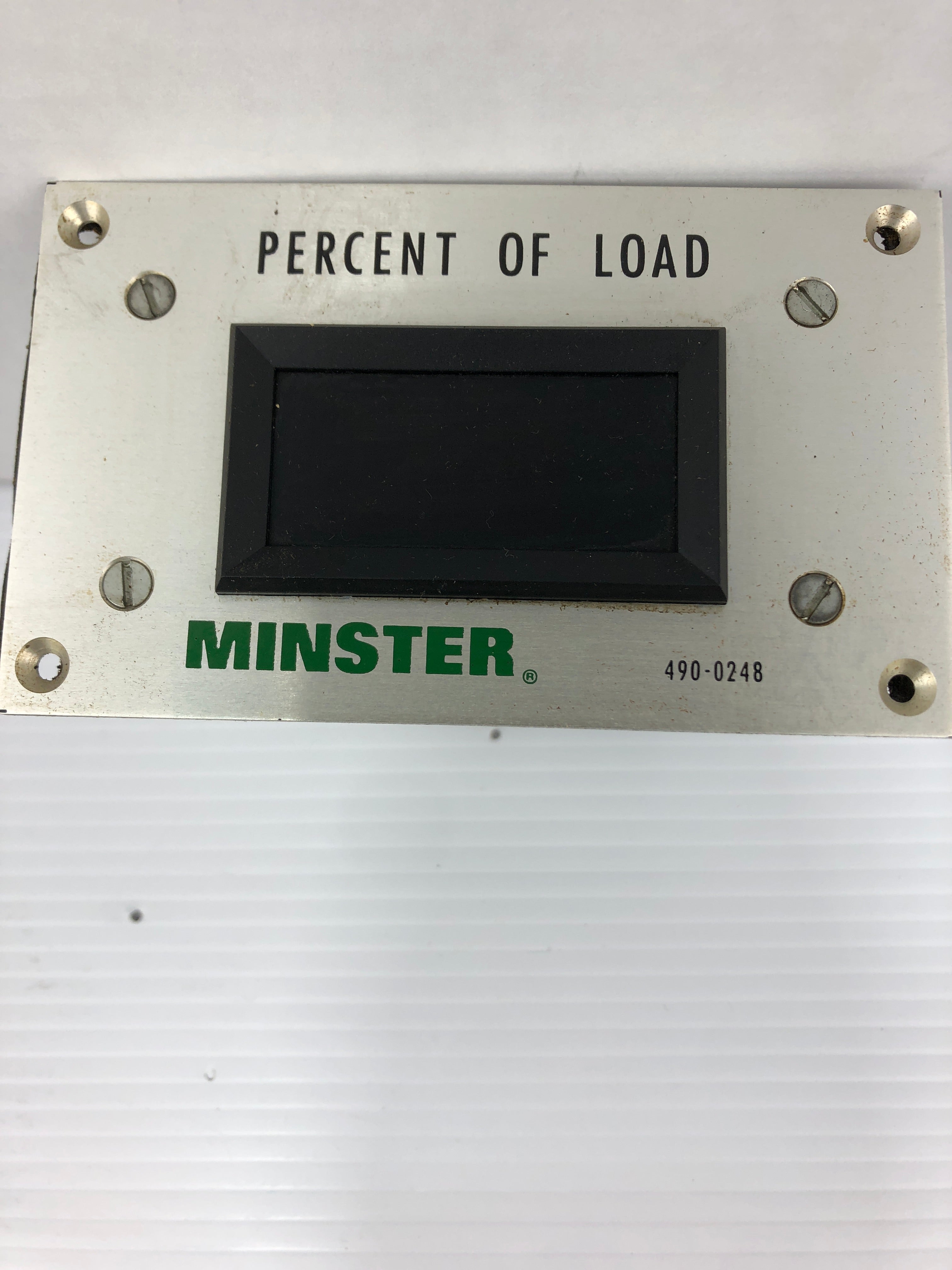Minster 490-0248 Percent of Load Panel Meter