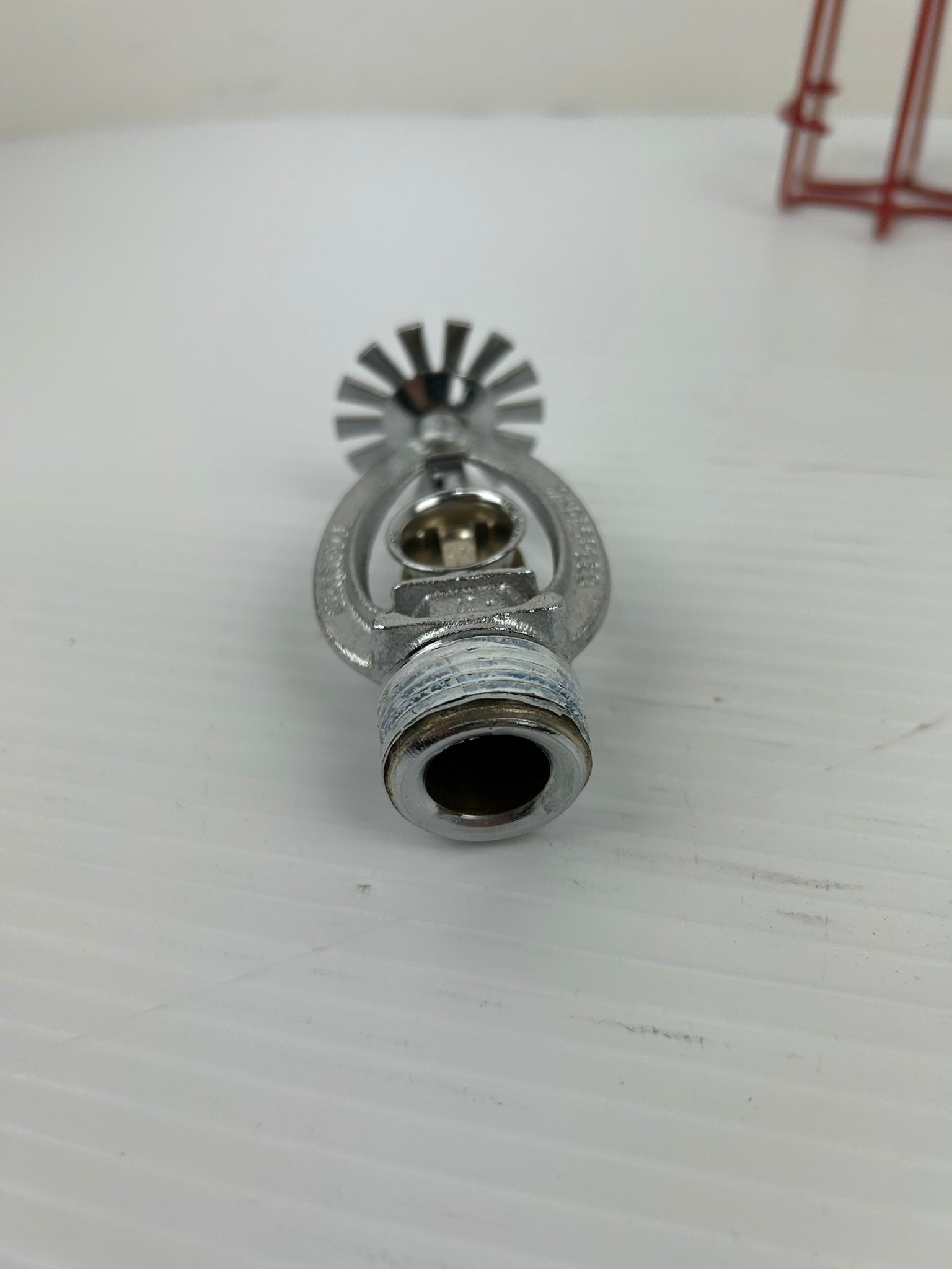 Grinnell 458A Duraspeed Fire Sprinkler Aluminum w/ Wire Cage 165F