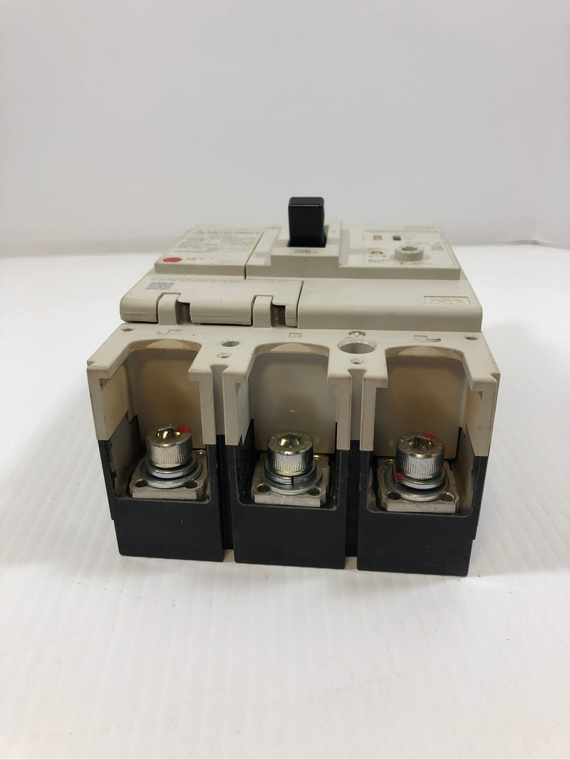 Mitsubishi Circuit Breaker NV250-CV 225A 100-440VAC 100-200-500mA