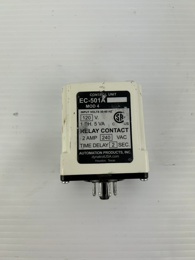 Automation Products EC-501A Relay Contact 120V/240VAC MOD 4