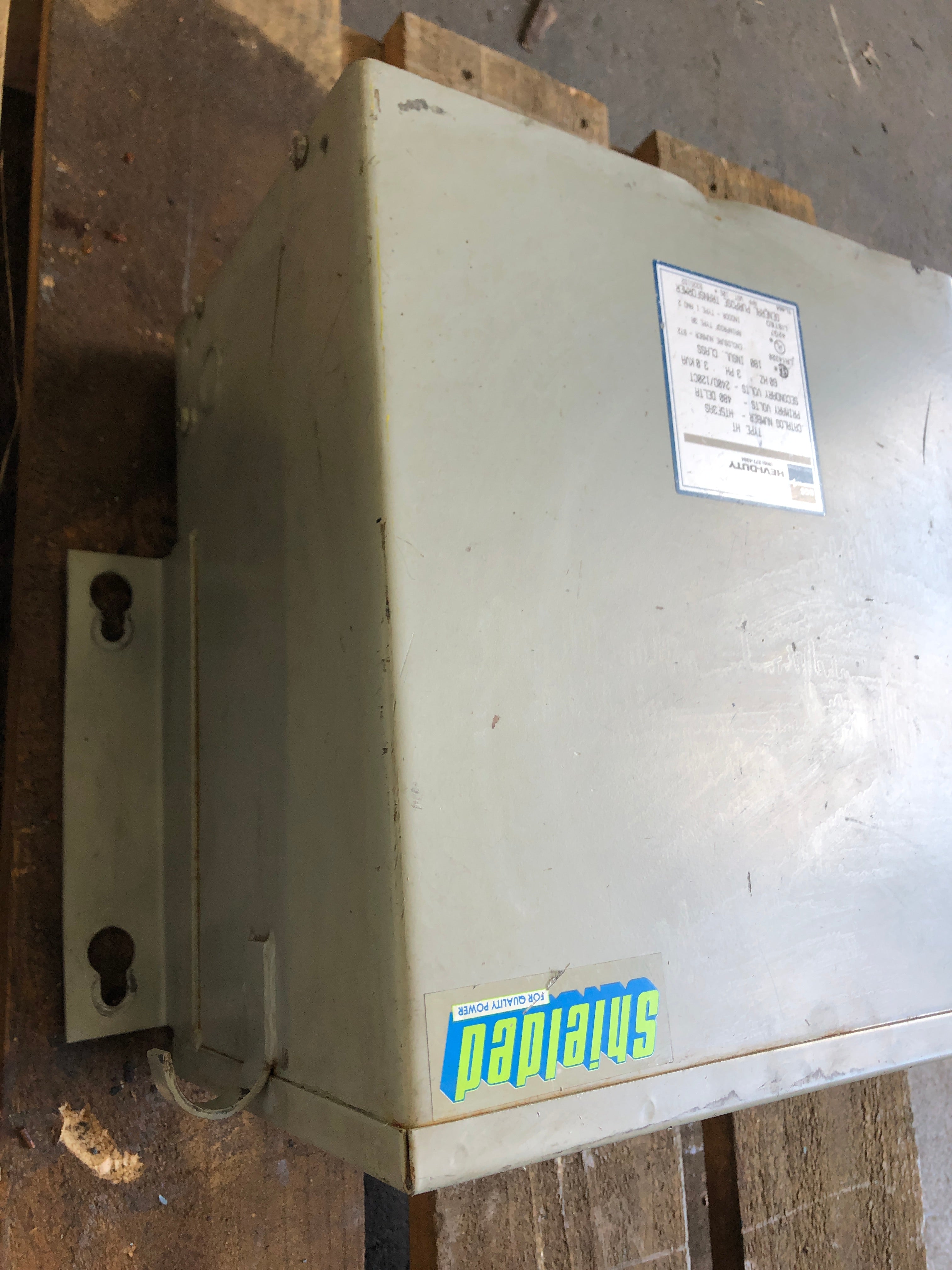 Hevi-Duty HT5F3AS General Purpose Transformer Type HT 3PH 3kVA