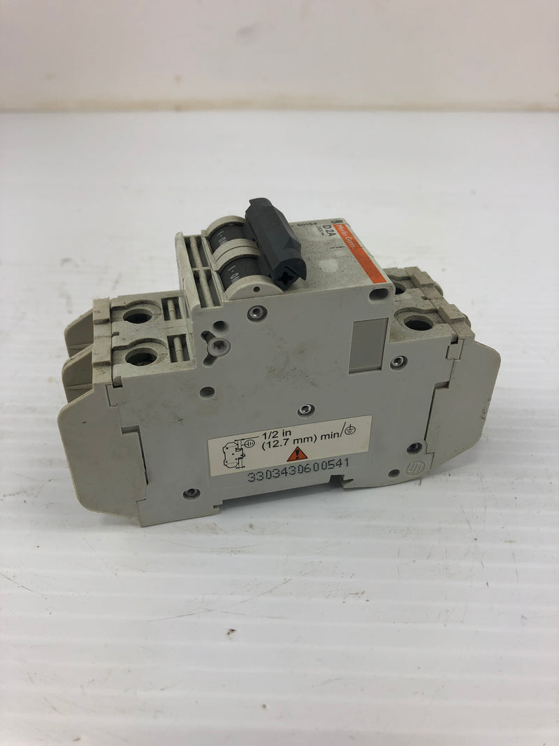 Merlin Gerin 60154 Circuit Breaker D2A 2 Pole