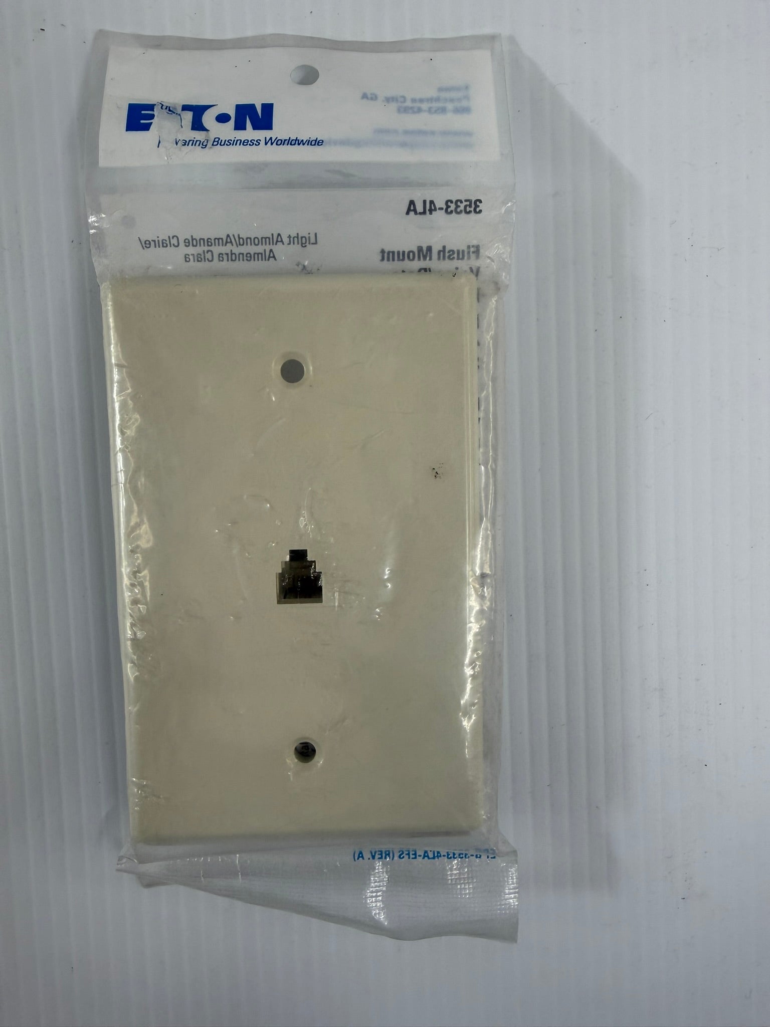Eaton Flush Mount Voice/Data Modular Jack 3533-4LA Lot of 9