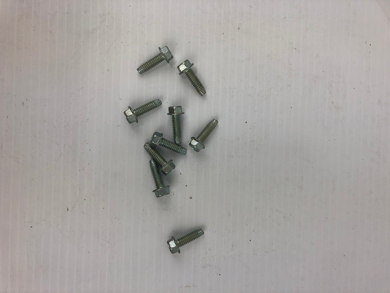 Hex Head Screw 2" x 3/8" Head Type F - Lot of 9