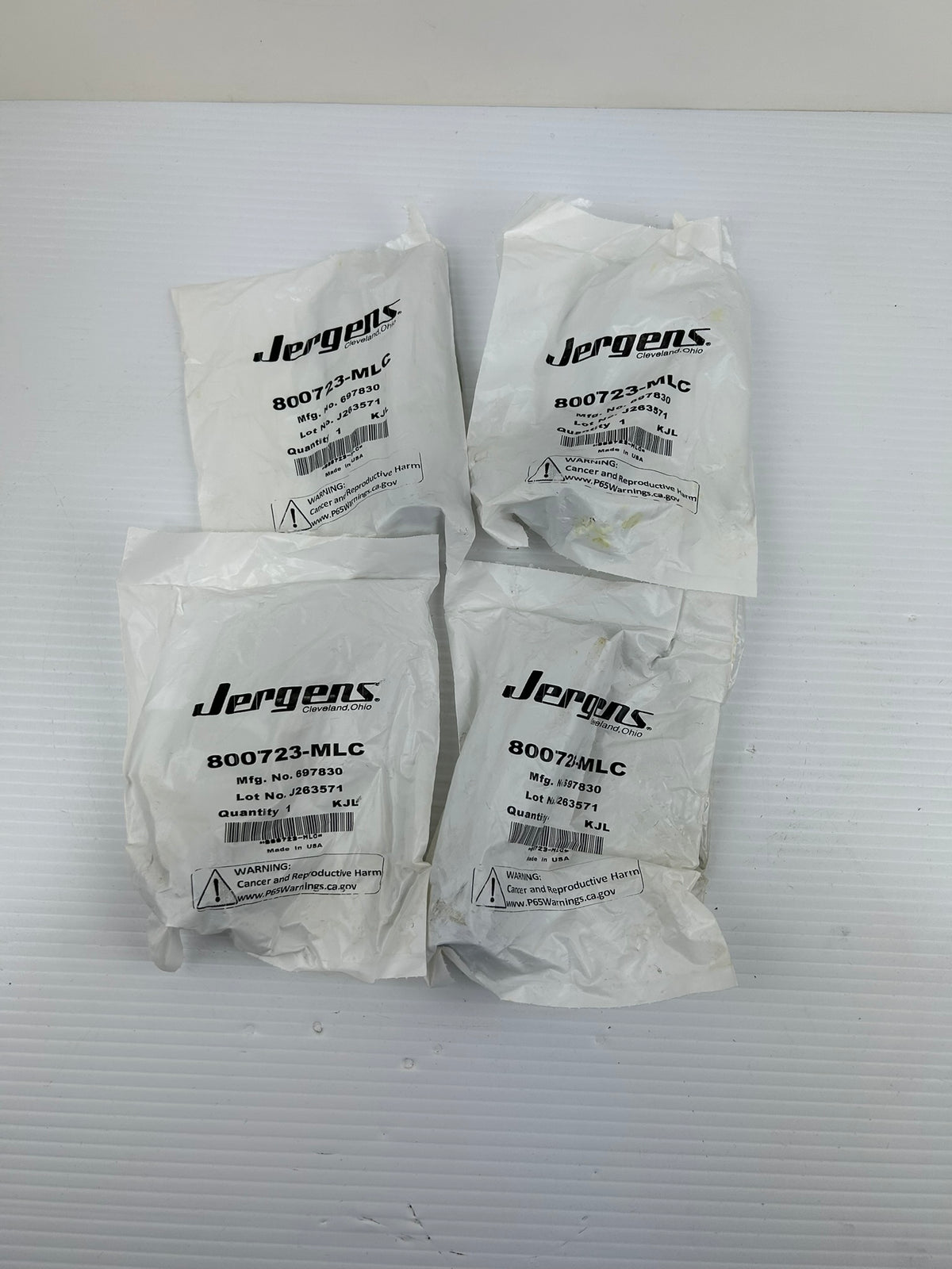 Jergens 800723-MLC Kwik-Lok Button Handle Quick-Release Pin 697830 - Lot of 4