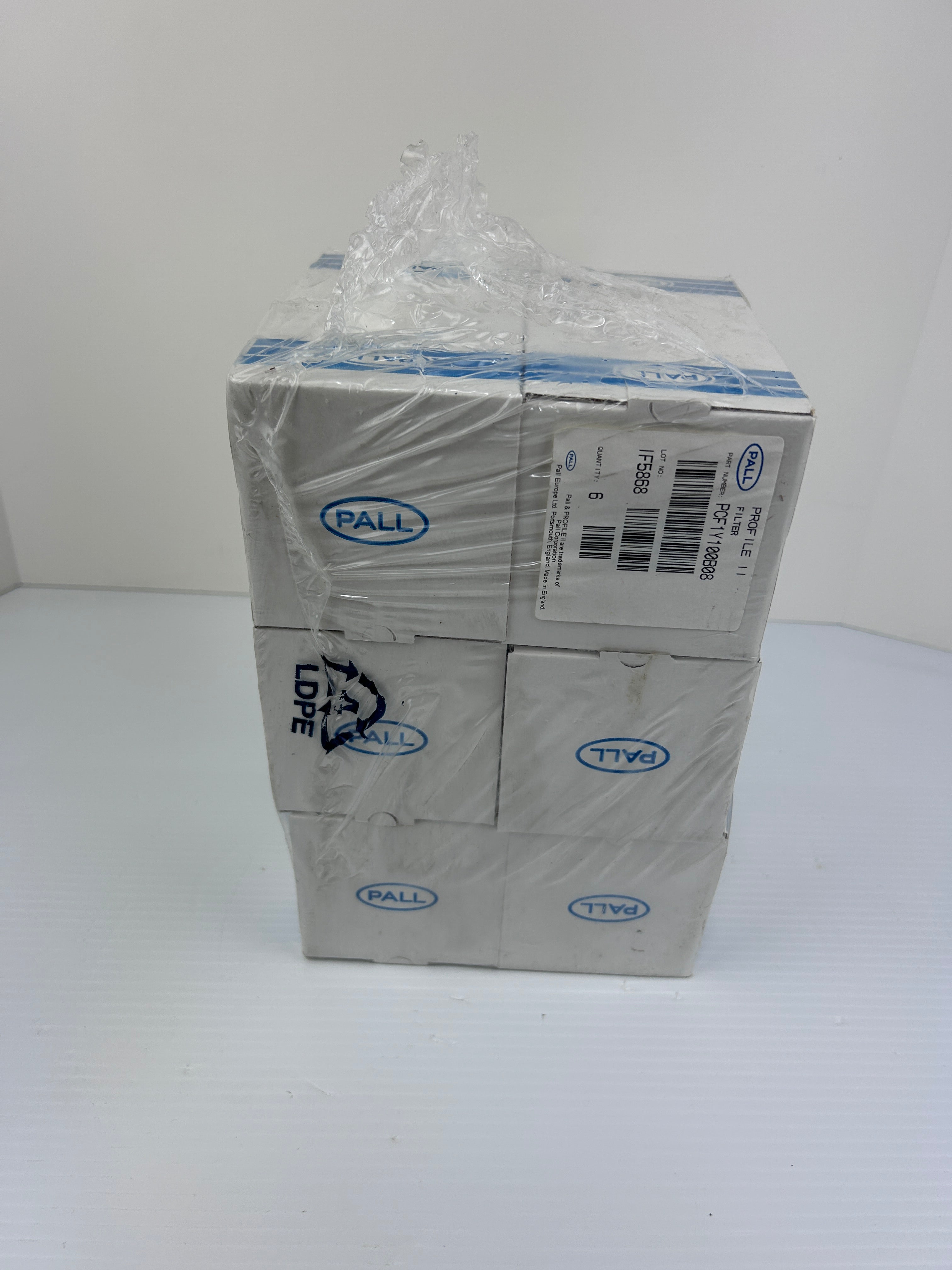 Pall PCF1Y100B08 Profile Filter Cartridge - Lot of 6