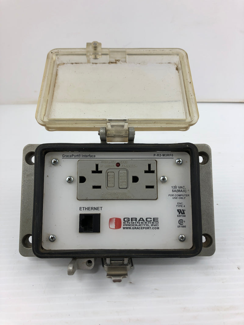 GracePort Interface P-R2-M3RF0 Ethernet Panel Connector