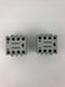 Allen-Bradley 100-F A22/A40 Contact Block Ser. B 690V 10A 4P - Lot of 2