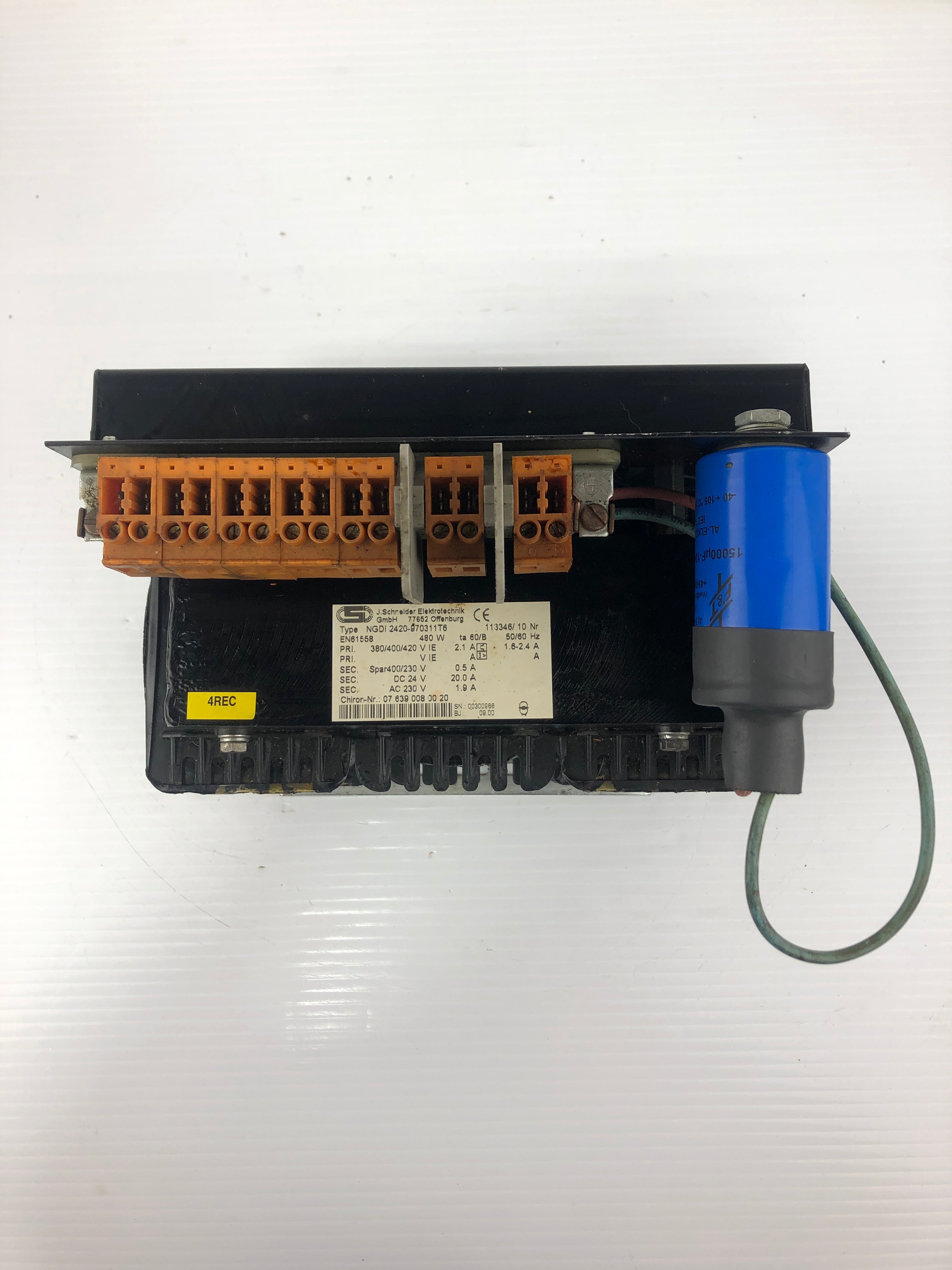J. Schneider Elekrotechnik NGDI 2420-970311T6 Transformer 380/400/420V 2.1A 480W