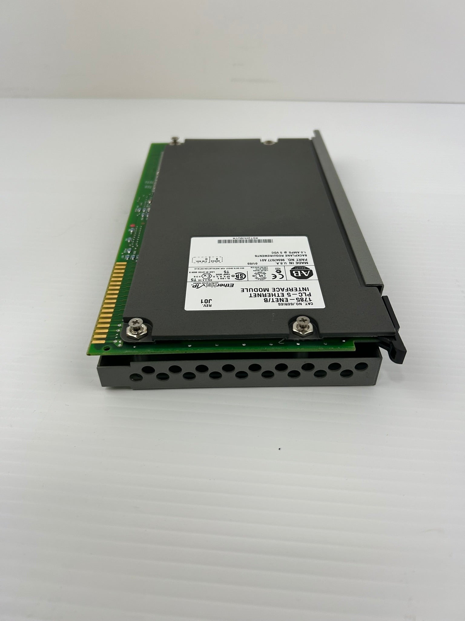Allen Bradley 1785-ENET PLC-5 Ethernet Interface Module Series B Rev J01