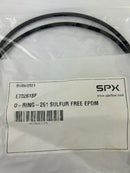 SPX E70261SF Sulfer-free EPDM O-Ring 261 - Lot of 2