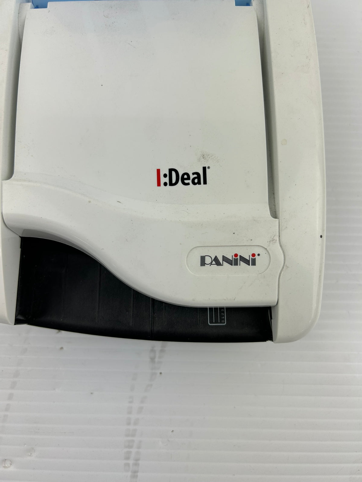 Panini I Deal USB 2.0 Single Feed Check Scanner 24V 1A with Power Adapter & Cables