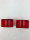 Do Ray 316 Red Clearance Lens Light Truck, Trailer, Motorhome Lot of 2