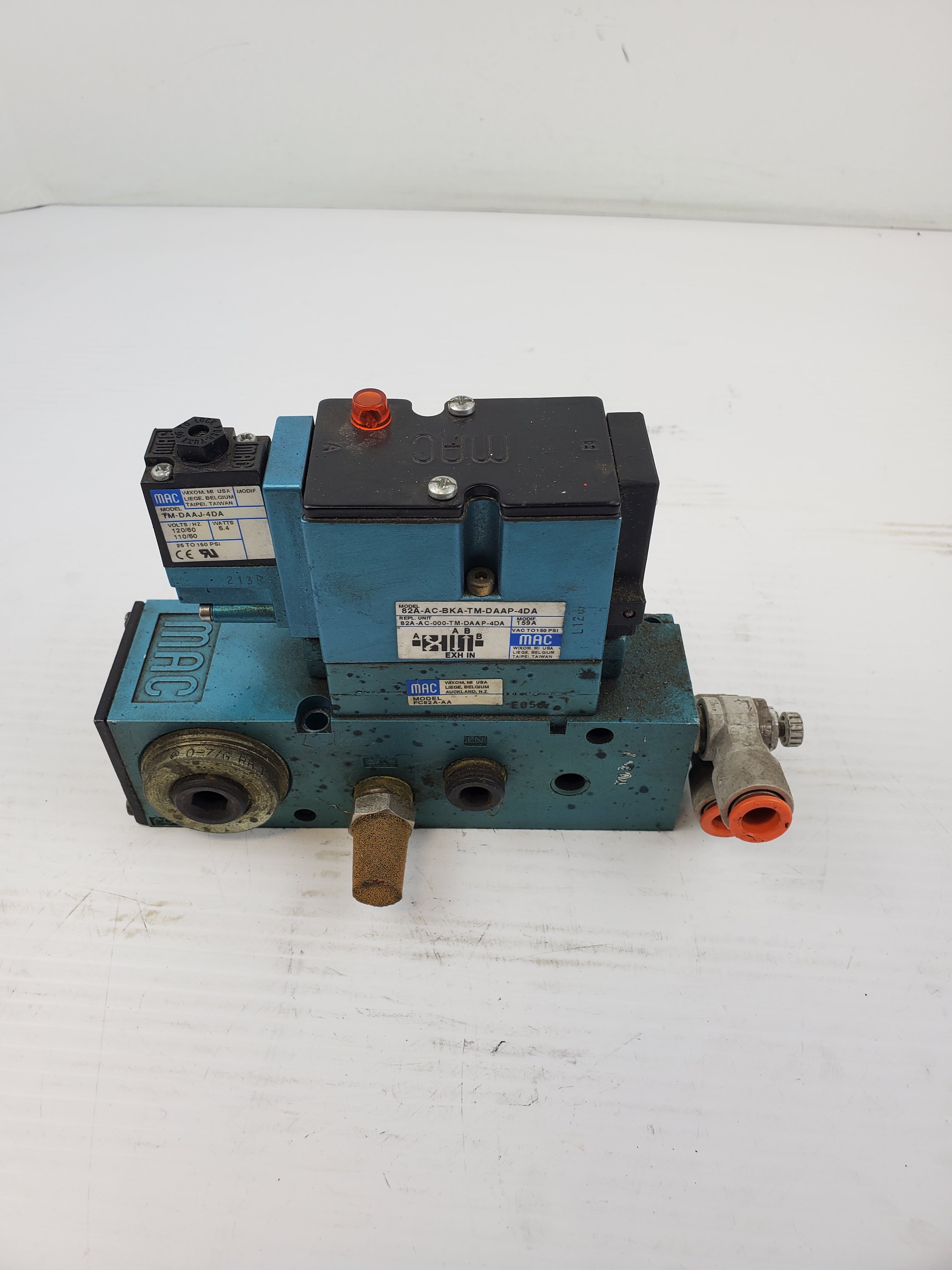 MAC 82A-AC-BKA-TM-DAAP-4DA Valve Assembly TM-DAAJ-4DA FC82A-AA
