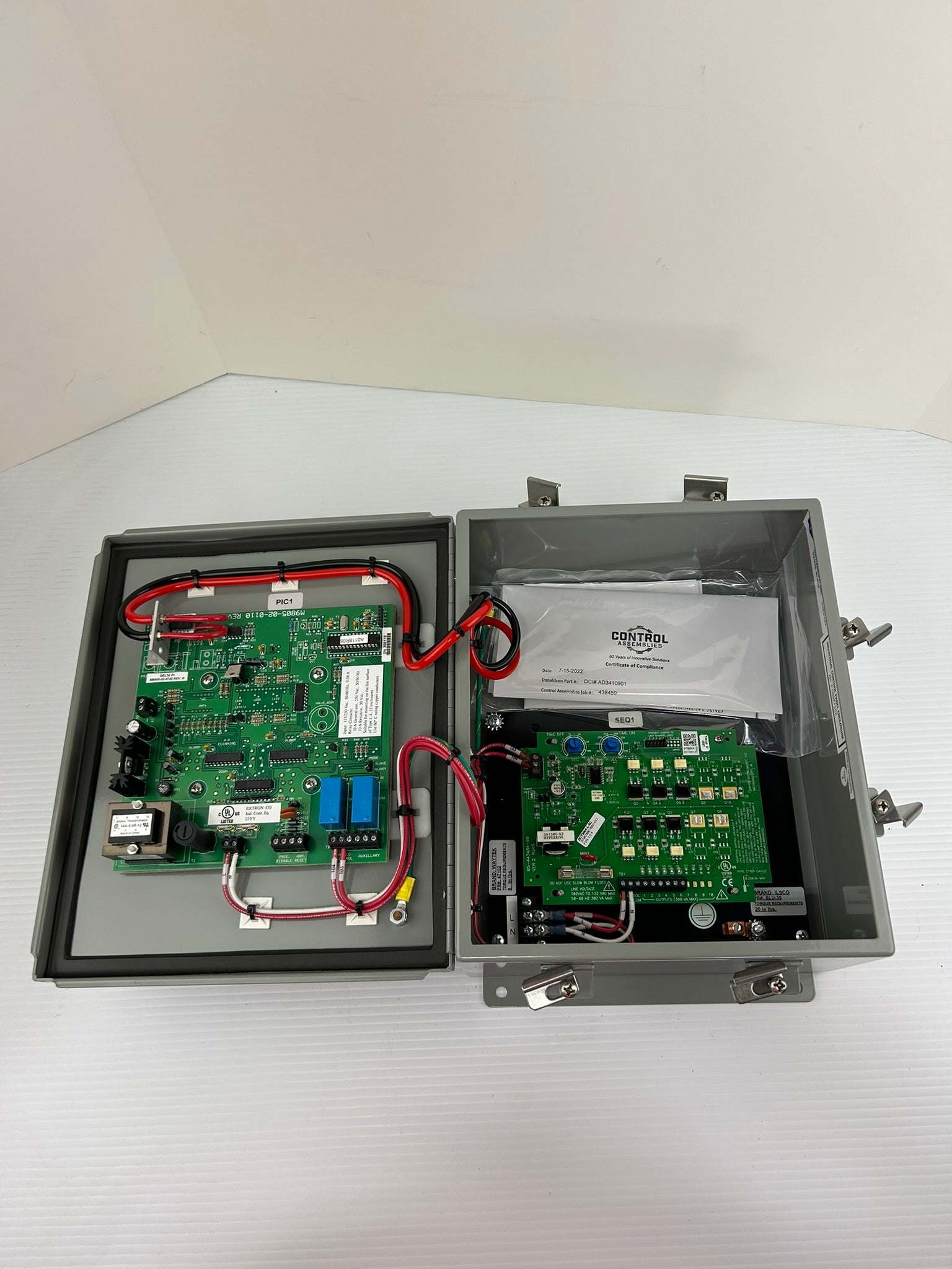 Donaldson Torit Delta P Plus 7053601 Downtime Clean Control Panel Controller