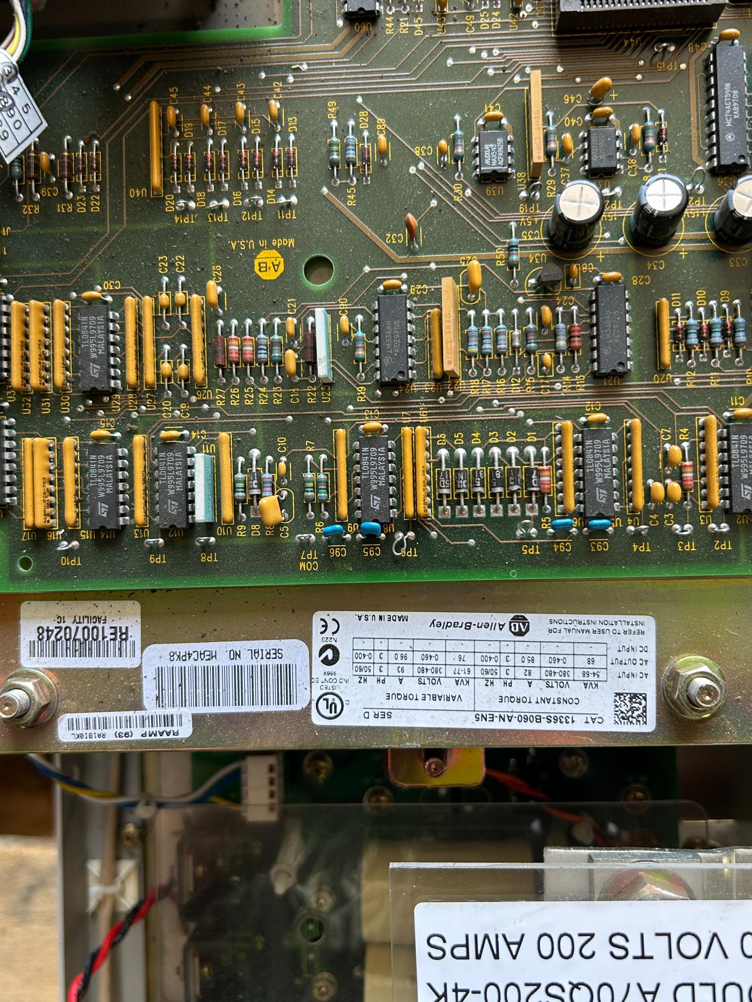 Allen-Bradley 1336 Plus Drive 1336S-B060-AN-EN5 Series D