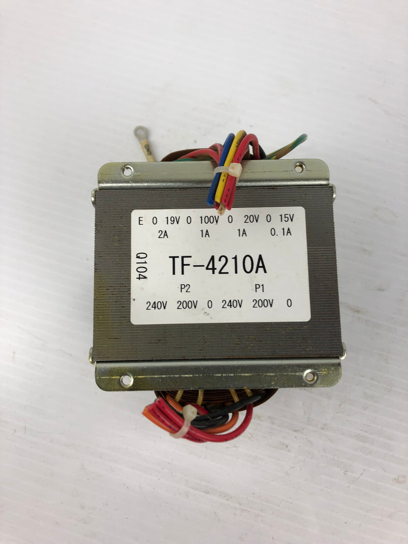 TF-4210A Transformer 240V 200V 0.1A