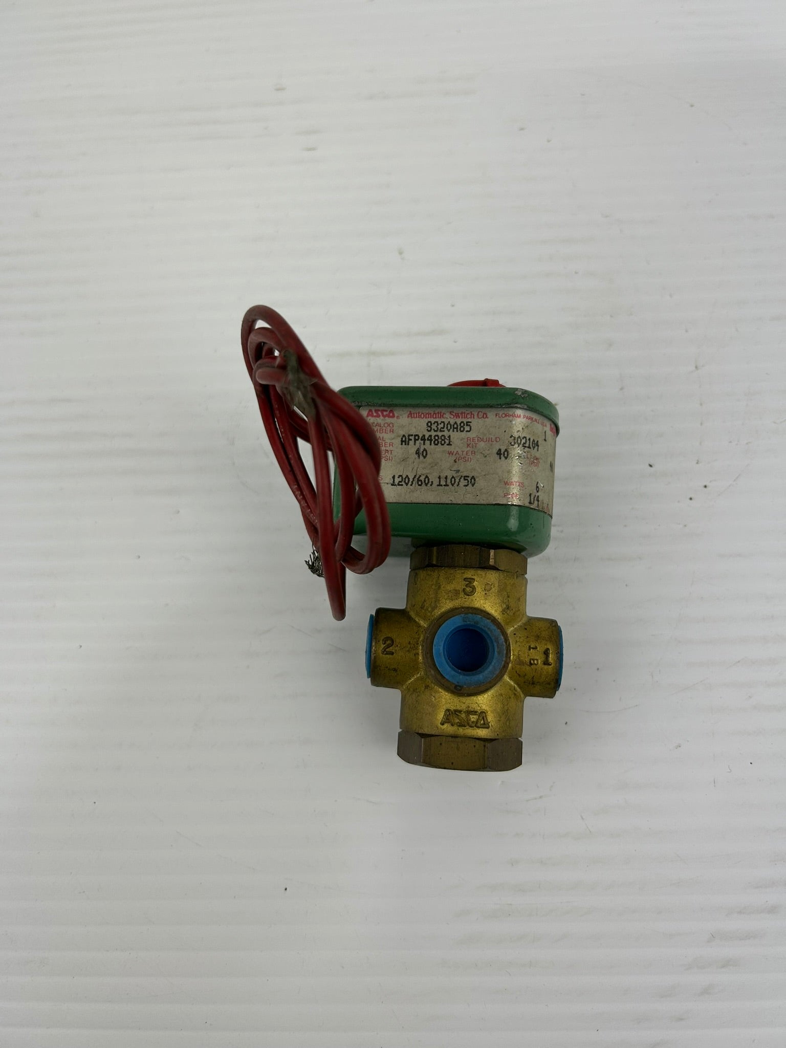 ASCO 8320A85 Pneumatic Solenoid Valve 120VAC
