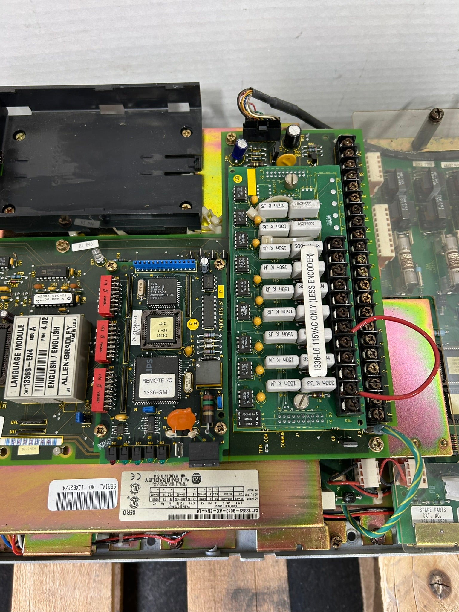 Allen Bradley Variable Frequency Drive 1336S-B040-AX-EN4-L6 /D - No Keypad