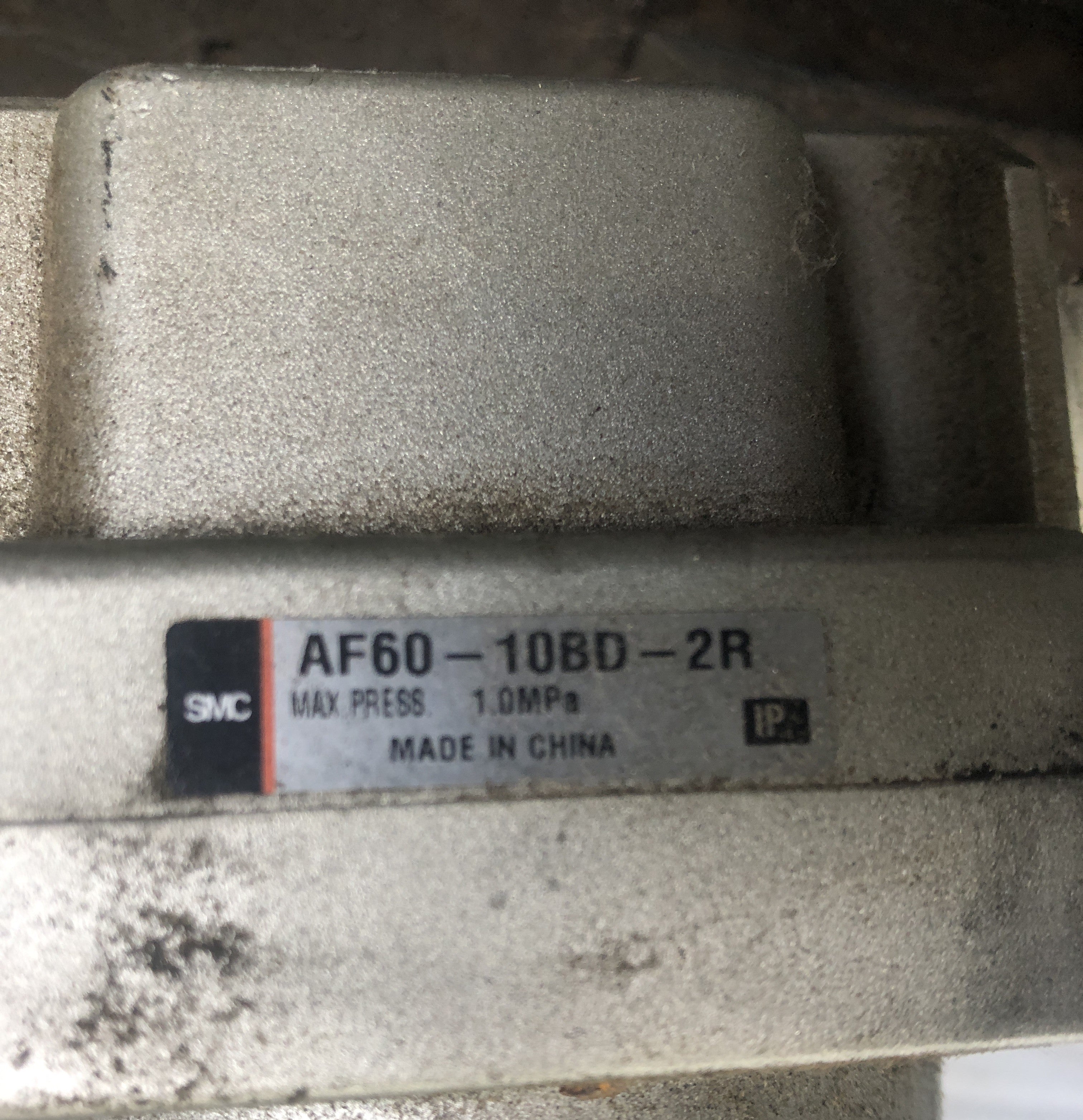 SMC AM650-10BD-R Mist Separator Assembly With AF60-10BD-2R Pneumatic Cylinder