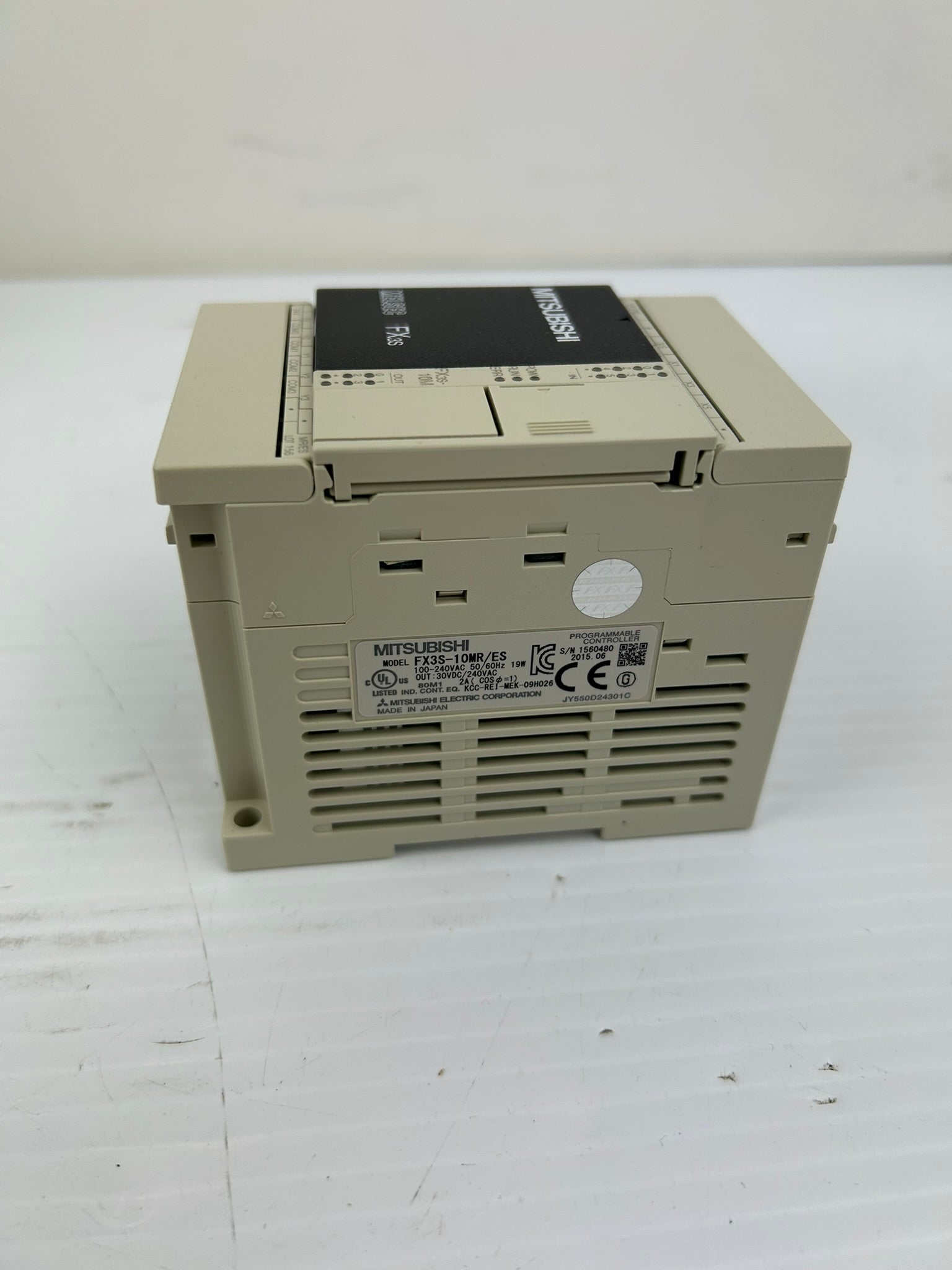 Mitsubishi FX3S-10MR/ES Melsec Programmable Controller 100-240VAC 50/60Hz 19W