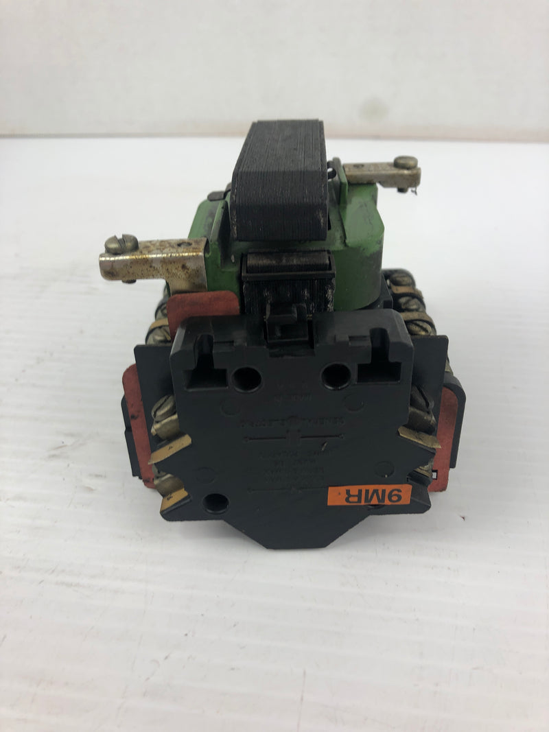 General Electric CR206C0 Motor Starter Nema Size 1 with Contact Block