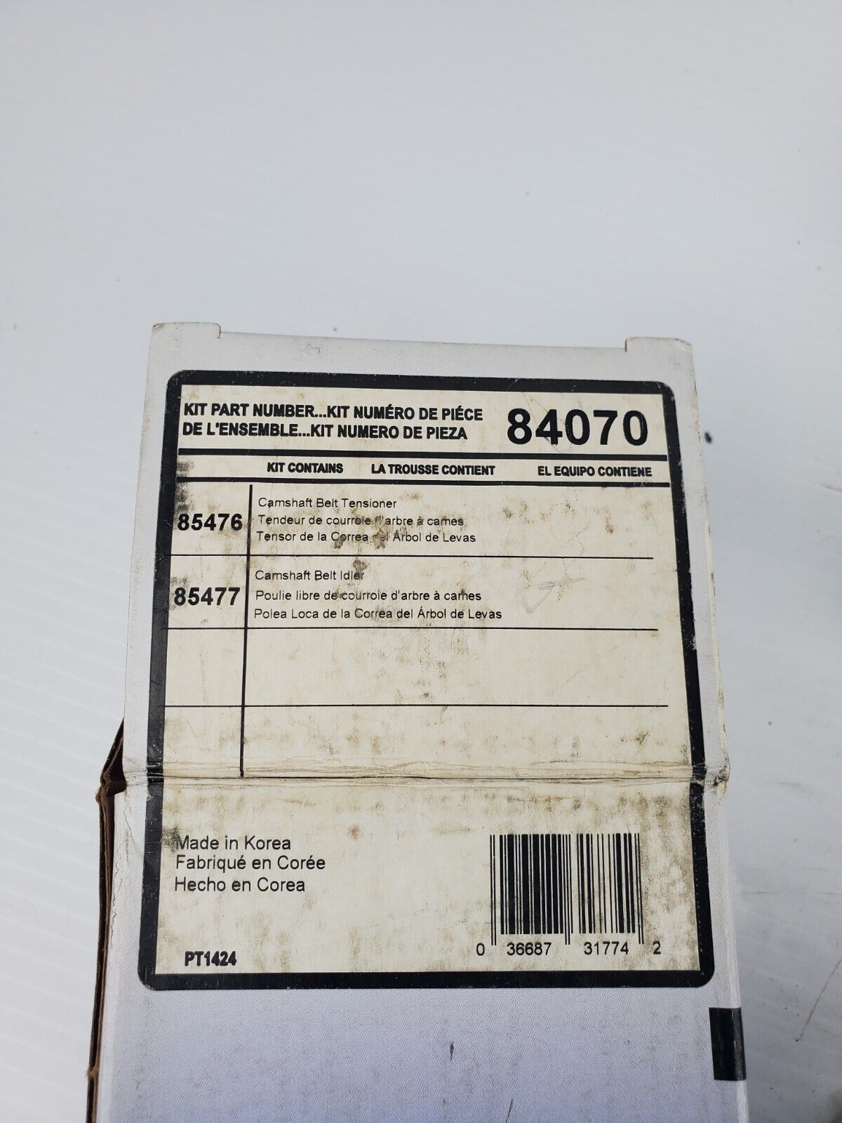 Dayco 84070 Timing Belt Component Kit