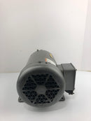 Baldor Reliance M3609 Industrial Motor 2HP 1750 RPM with Lovejoy 68514-11089 Hub