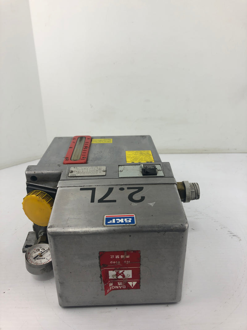 SKF Lubrication Systems MKU1-BW3-20003J Lubrication Unit With Vogel Gauge