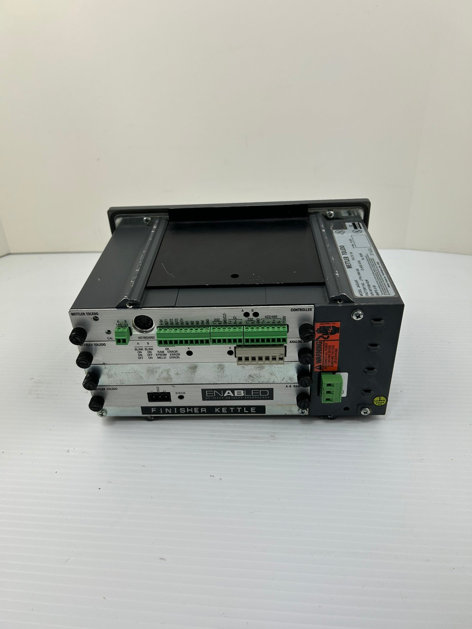 Mettler Toledo JAGUAR Scale Controller Interface Panel JTPA-1600-000 120V