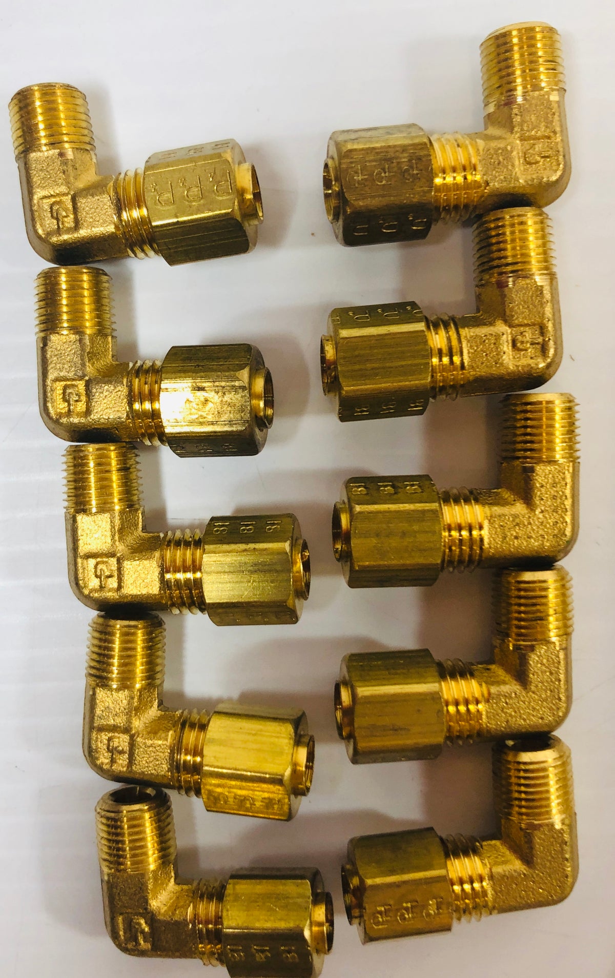 Ritter Technology Male Elbow Assembly 417-0313 (Lot of 10)