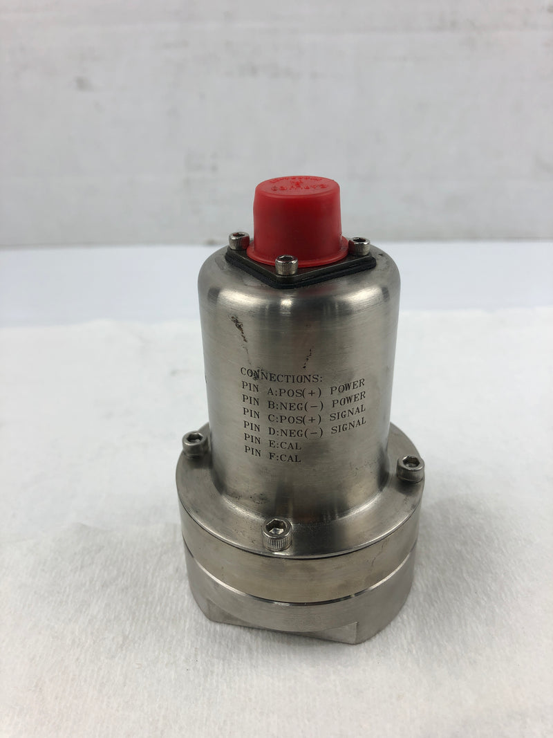 Viatran 2186BPGW15A Pressure Transducer 10-48VDC Input 0-5VDC Output