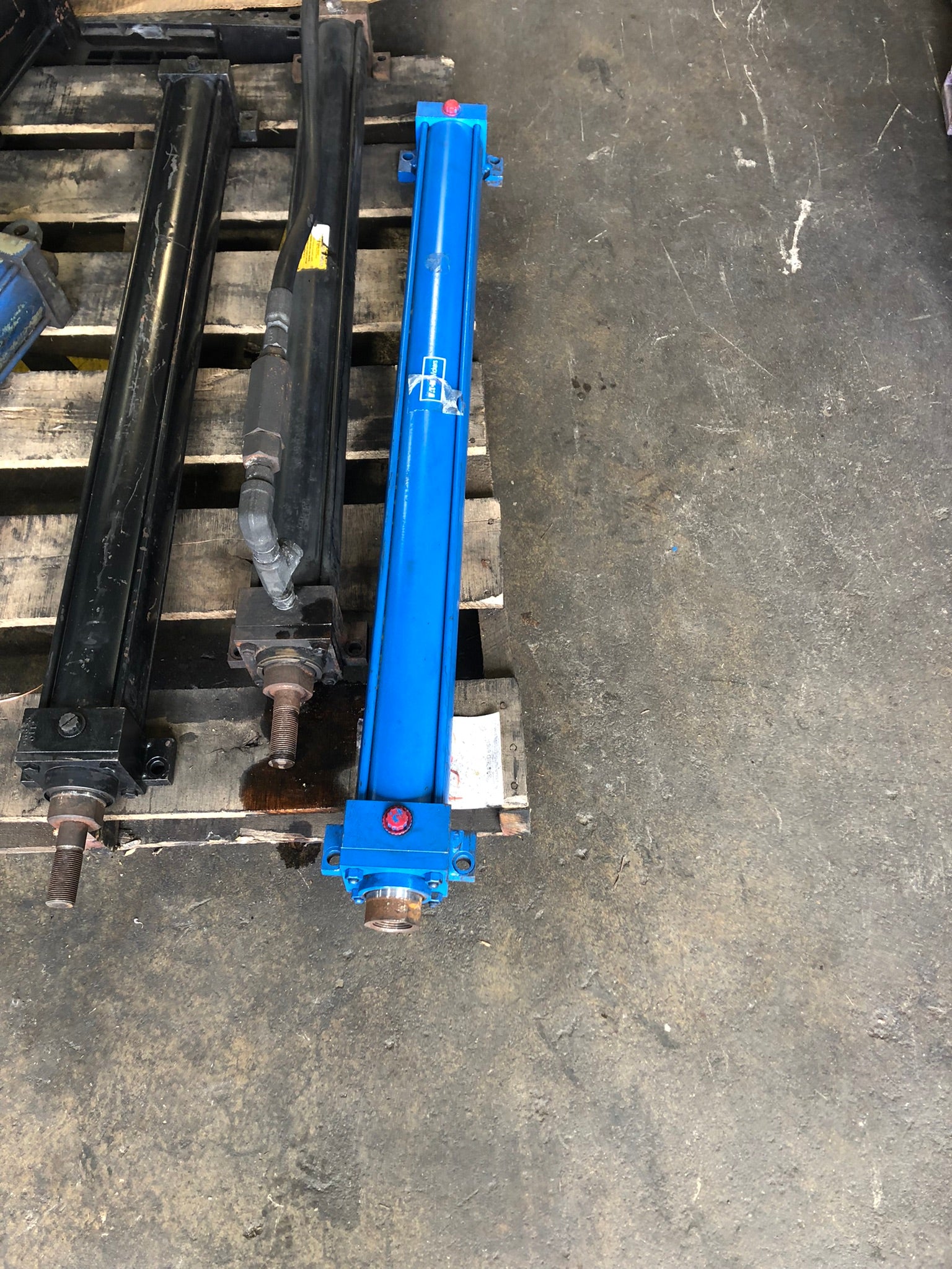 Eaton-Vickers Hydraulic Cylinder 42-1/2" L x 3" W Approx. - Selling as is