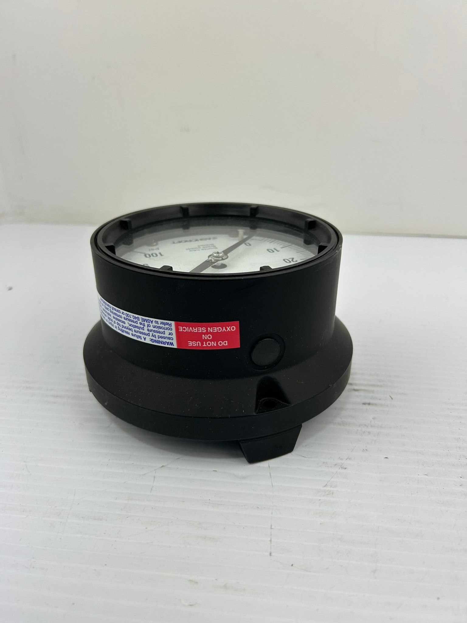 Ashcroft Gauge 0-100 PSI Bronze Tube Brass Socket Brazed