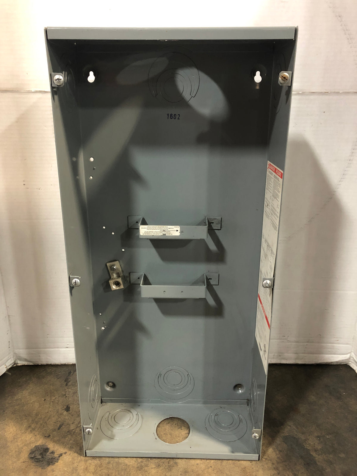 Square D J250S Electrical Enclosure 250A Empty Circuit Breaker Cabinet