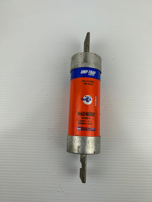 Ferraz Shawmut A6D400R Amp-Trap 2000 400A 600V Class RK1 Time Delay Fuse