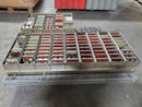 Siemens Simoreg Circuit Board Rack Assembly with 112 Barmag Board