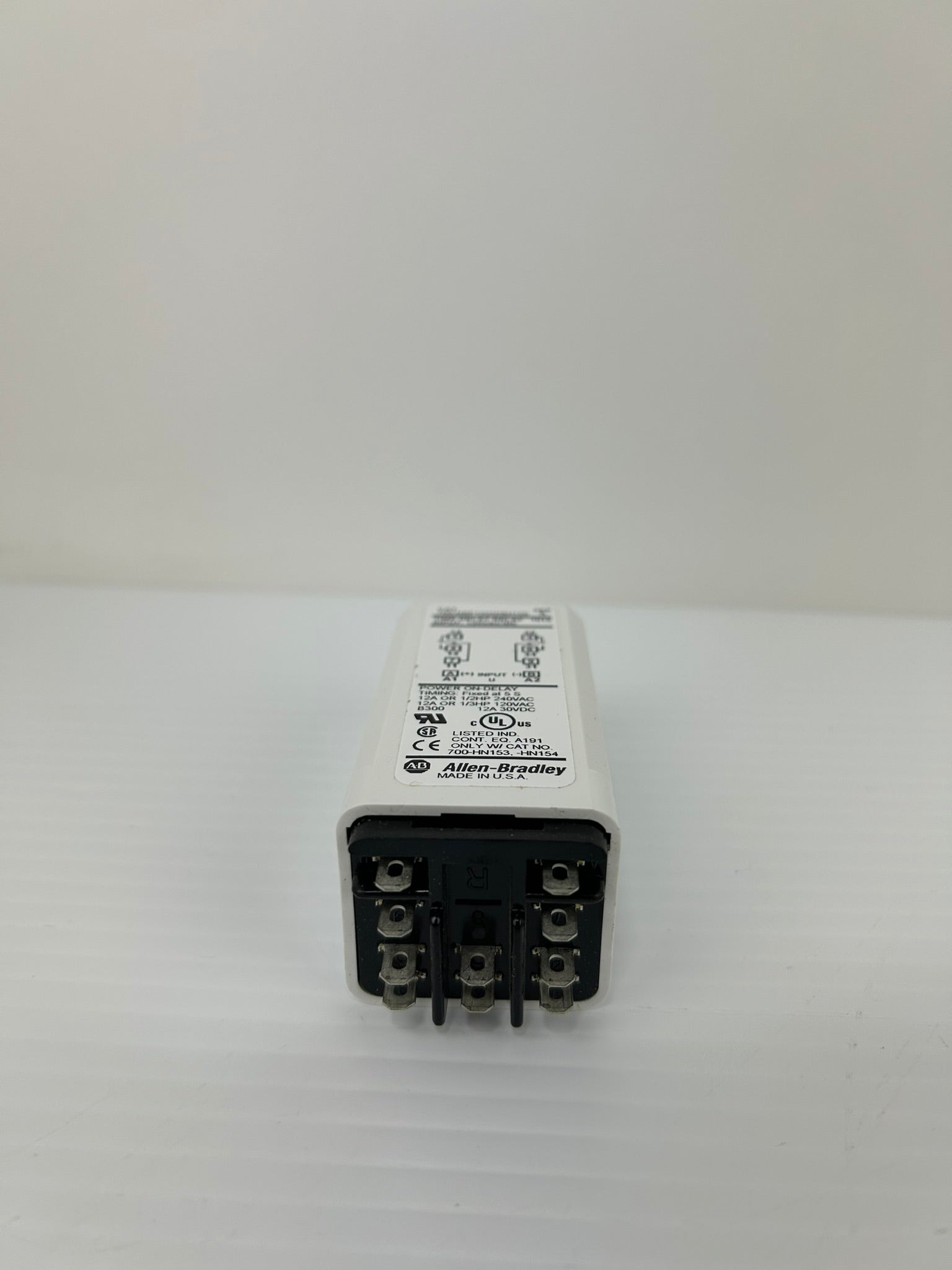 Allen-Bradley 700-HSF12050SU120 Time Delay Relay Ser A 120VAC 12A 1/3HP