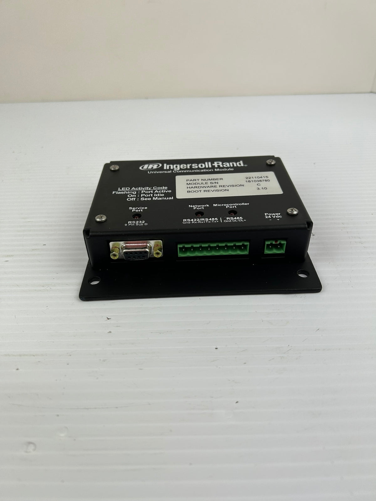 Ingersoll Rand 22110415 Universal Communication Module Rev. C
