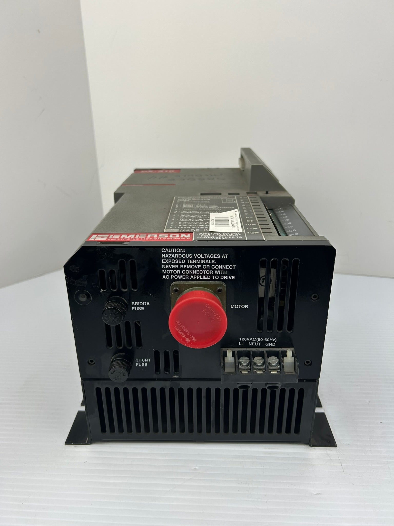 Emerson DXA-318 Positioning Servo Drive Rev C6/C11