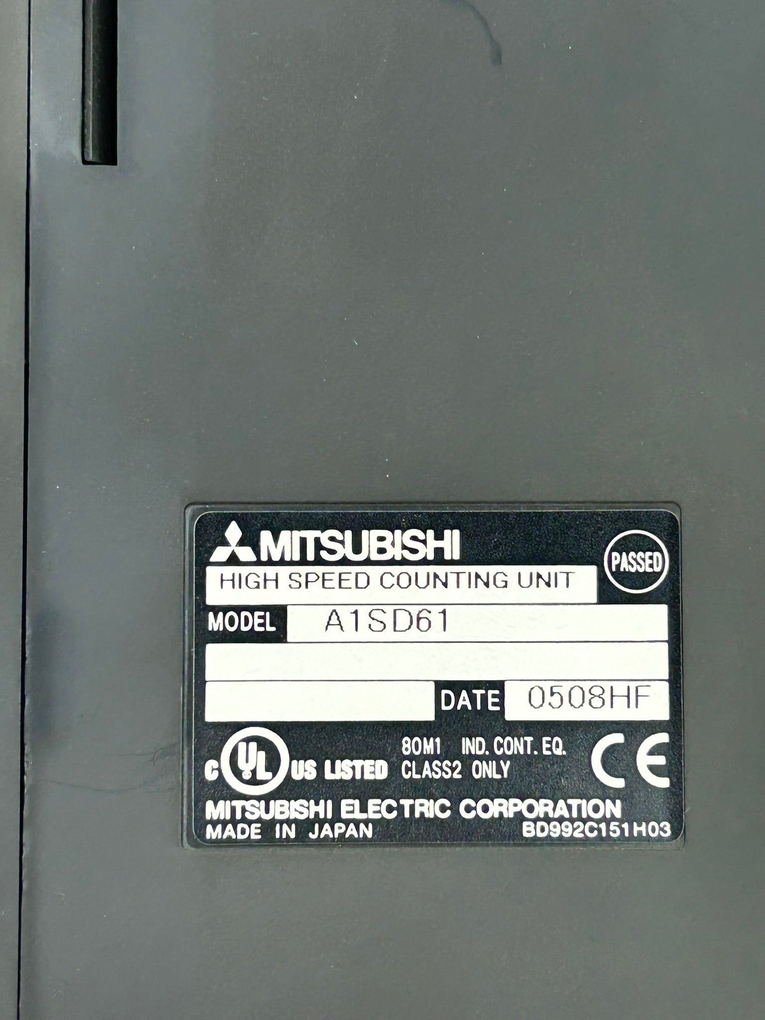 Mitsubishi A1SD61 High Speed Counting Unit PLC Module