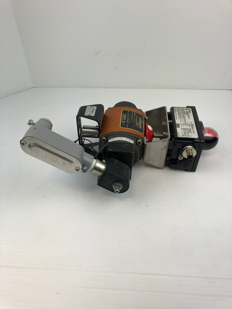 Flowserve Worcester Controls 10 39 SW 24D R6 Pneumatic Actuator Series 39