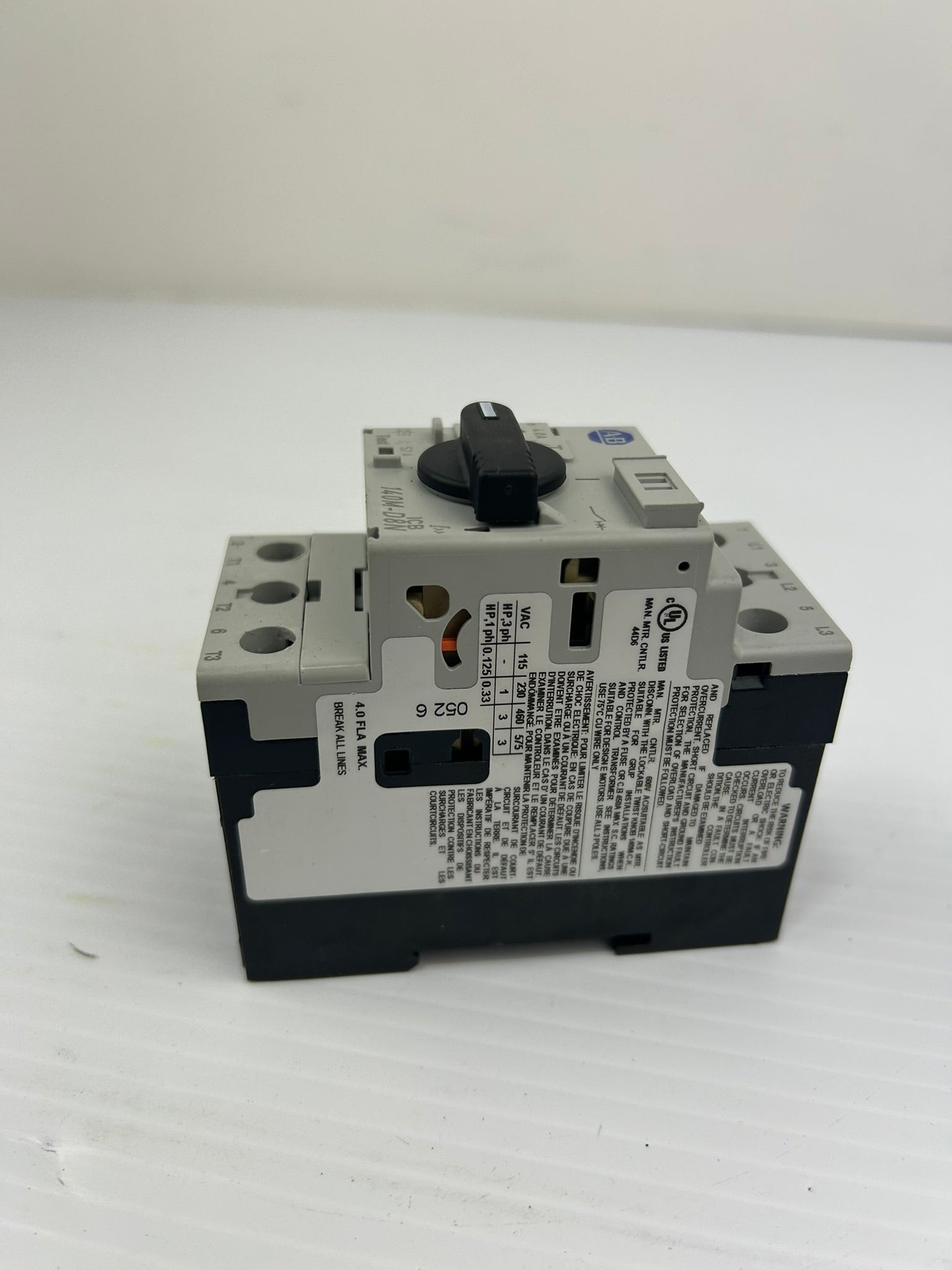 Allen-Bradley 140M-D8N-B40 Motor Starter Series C