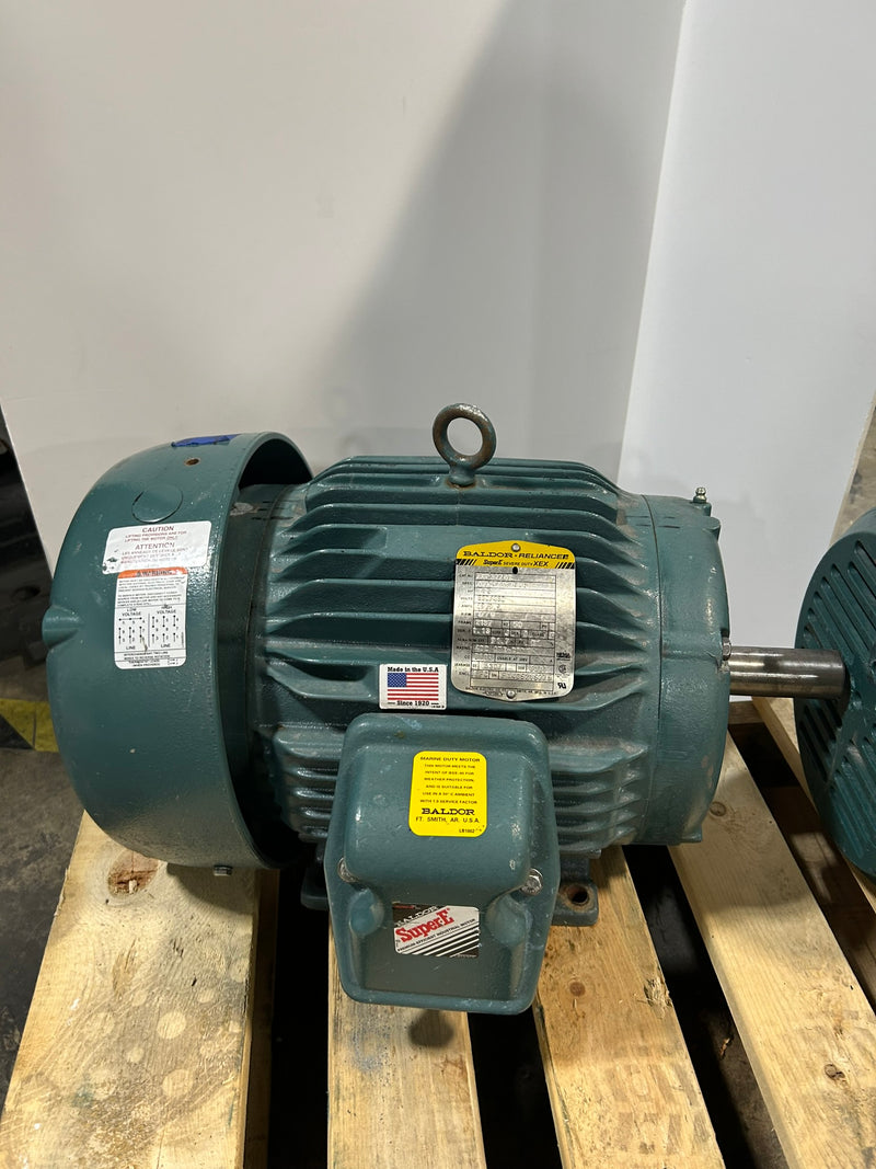 Baldor Reliance ECP3770T Super E Severe Duty XEX AC Motor 7.5 HP 3PH 213T Frame