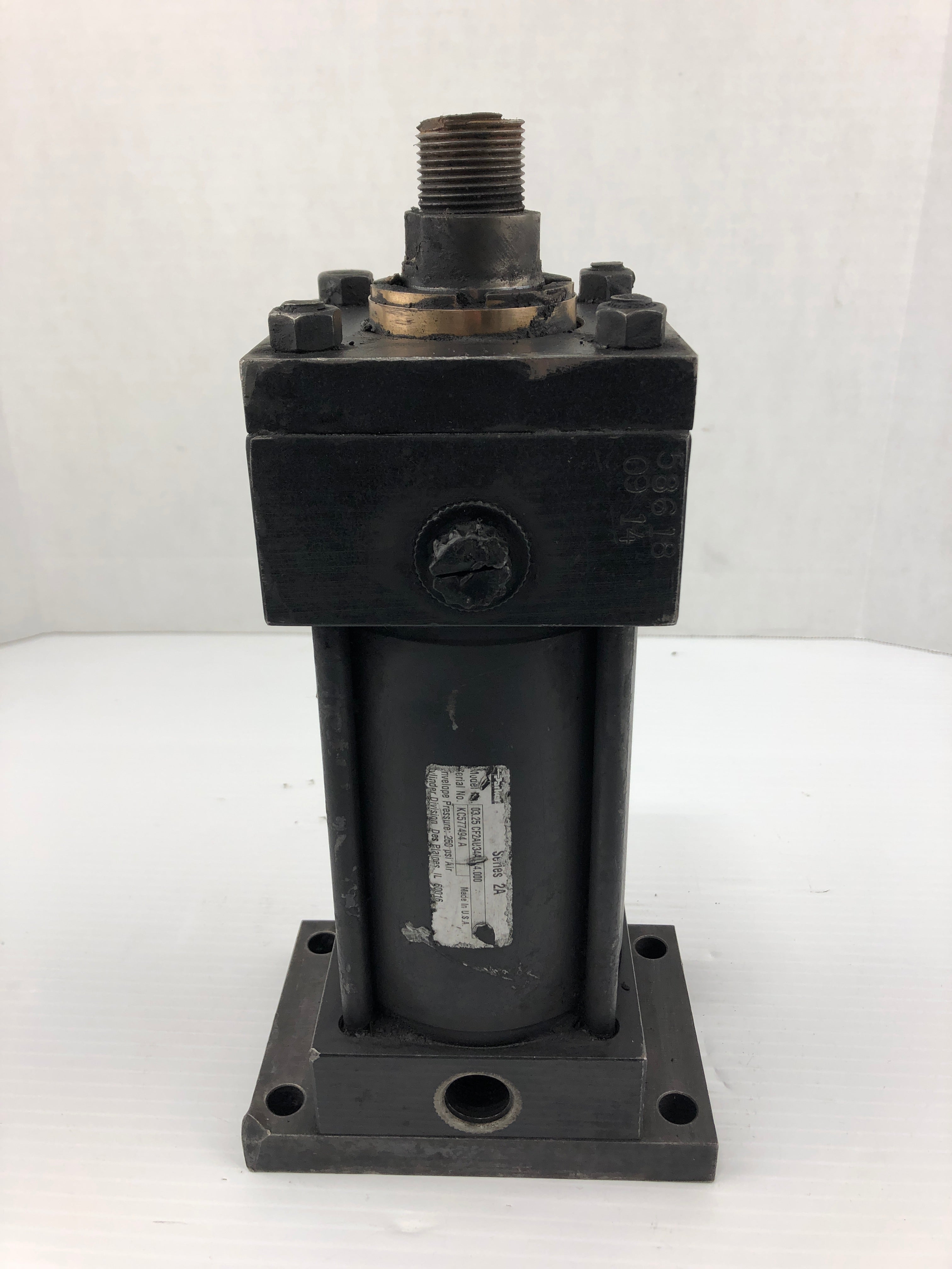 Parker 0.325 CF2AU34A 4.000 Cylinder Series 2A 250PSI 03.25 CF2A
