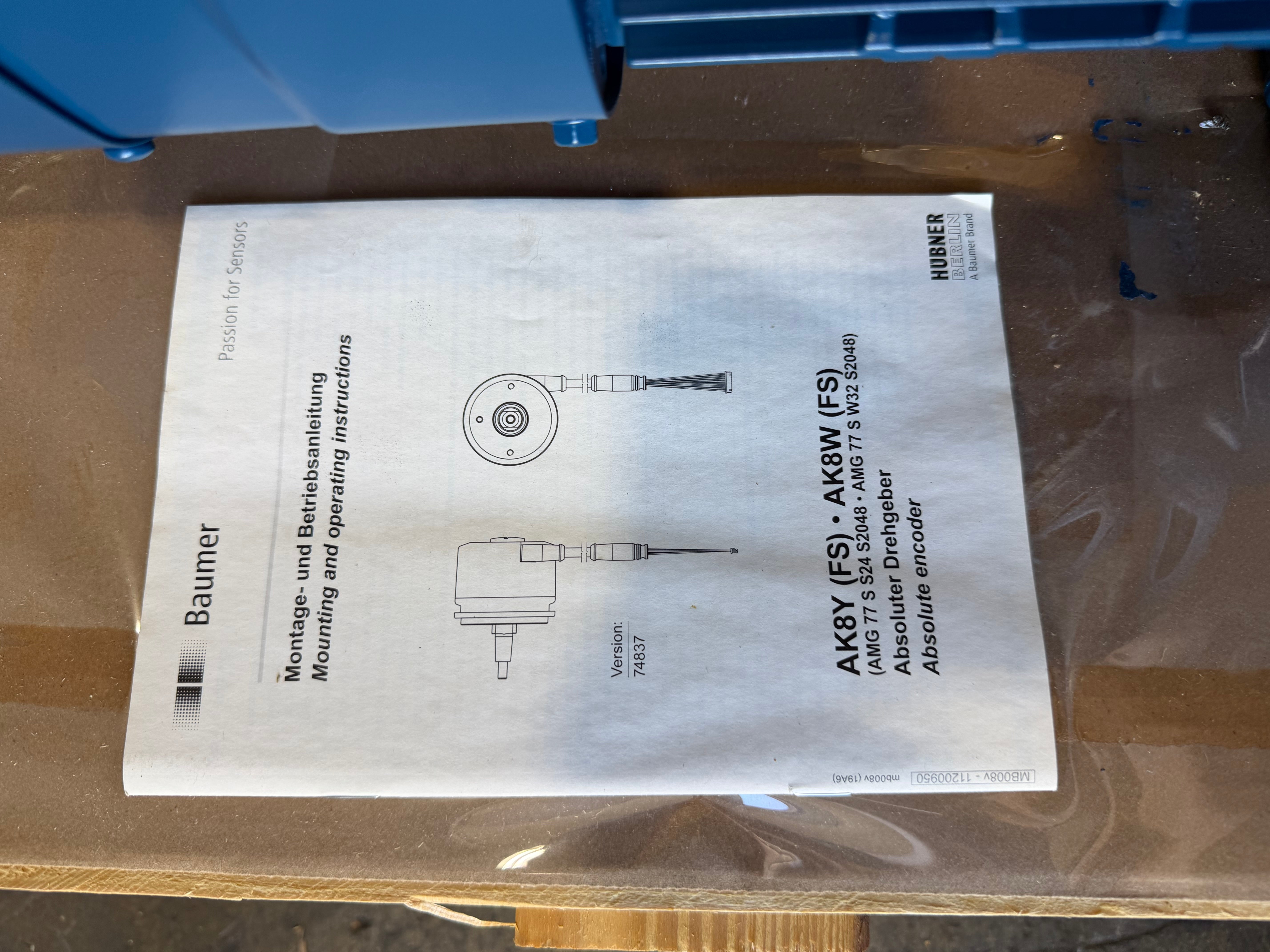 SEW-Eurodrive KTF49 DRN71M4 Gearmotor 1/2HP 230/460V 3PH 1730RPM NEW